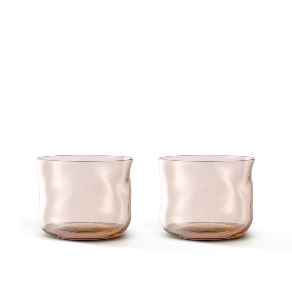 Swirl Small Tumbler Glasses Glow - Set of 2 pieces