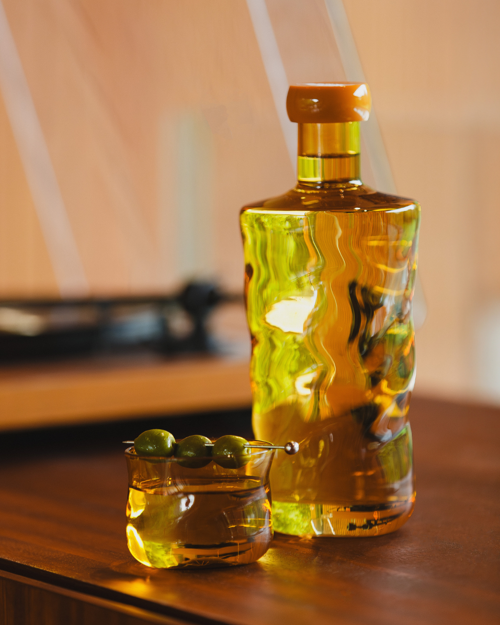 Swirl Small Tumbler Glasses Dune - Set of 2 pieces