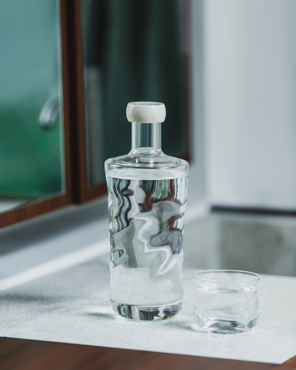 Swirl Small Tumbler Glasses Wave - Set of 2 pieces