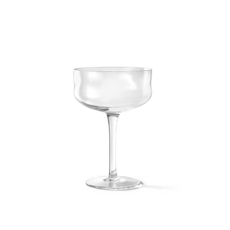 Swirl Coupe Glasses Wave - Set of 2 pieces