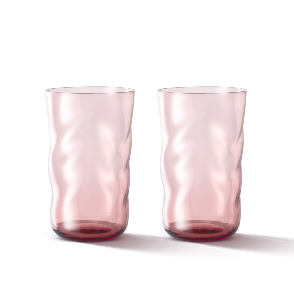Swirl Longdrink Glasses Silt - Set of 2 pieces