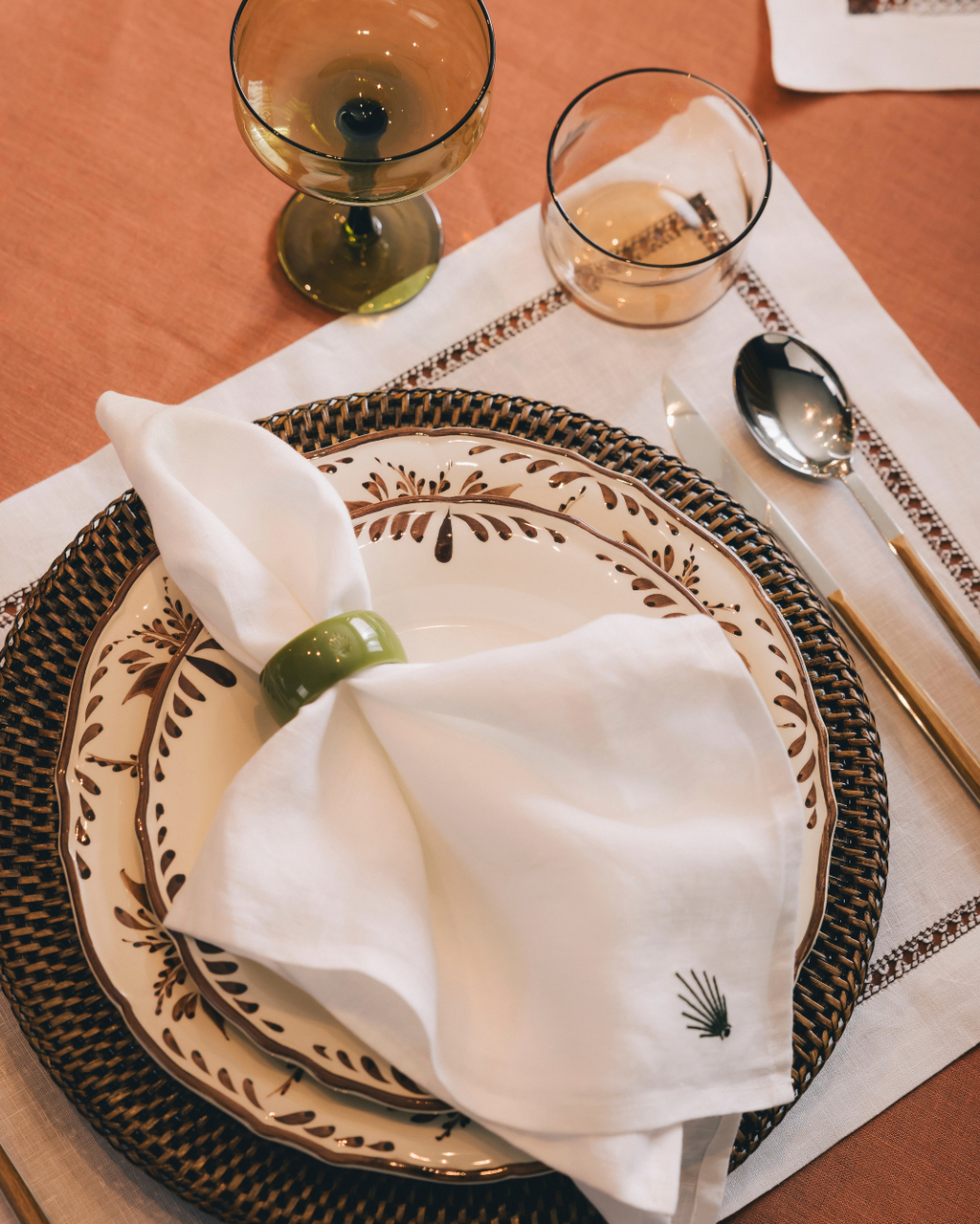 The Gathering | Napkin ring holder set