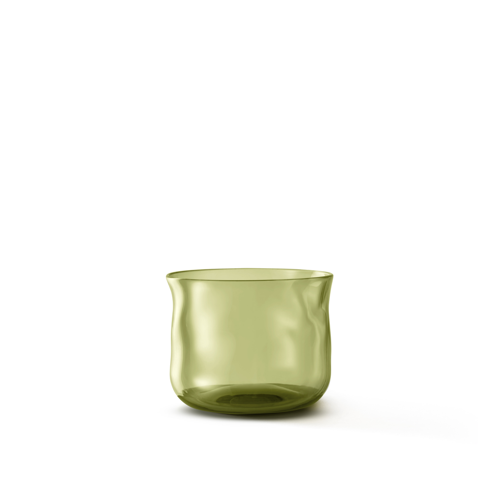 Swirl Small Tumbler Glasses Moss - Set of 2 pieces