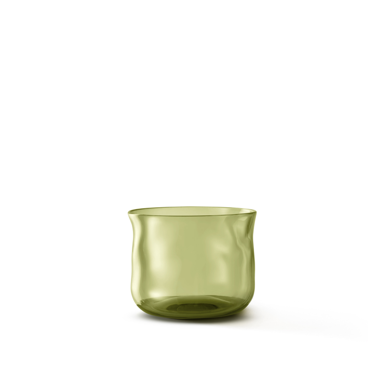 Swirl Small Tumbler Glasses Moss - Set of 2 pieces