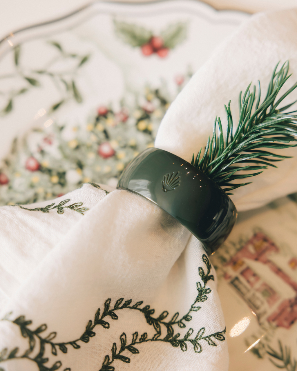 The Gathering | Napkin ring holder set
