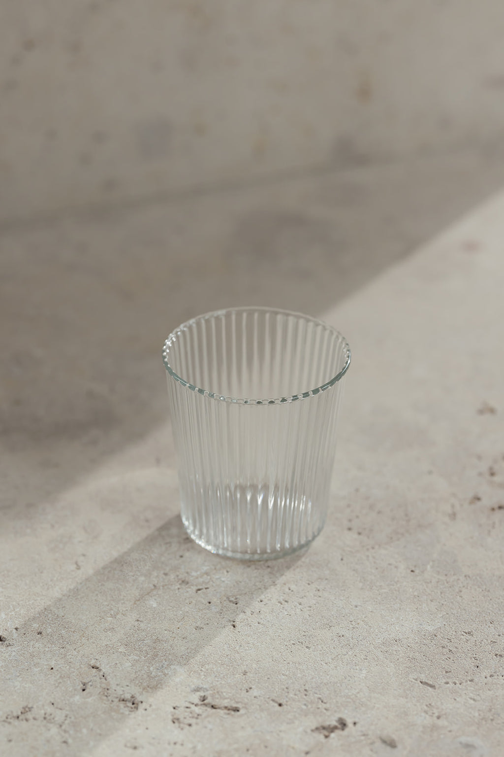 Ribbed Glasses White Haven - Set of 2 pieces