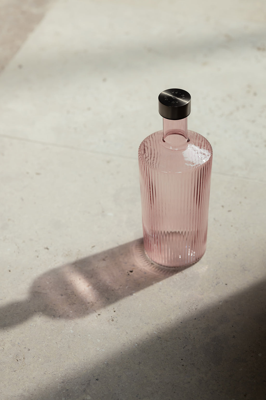 Ribbed Bottle Pink