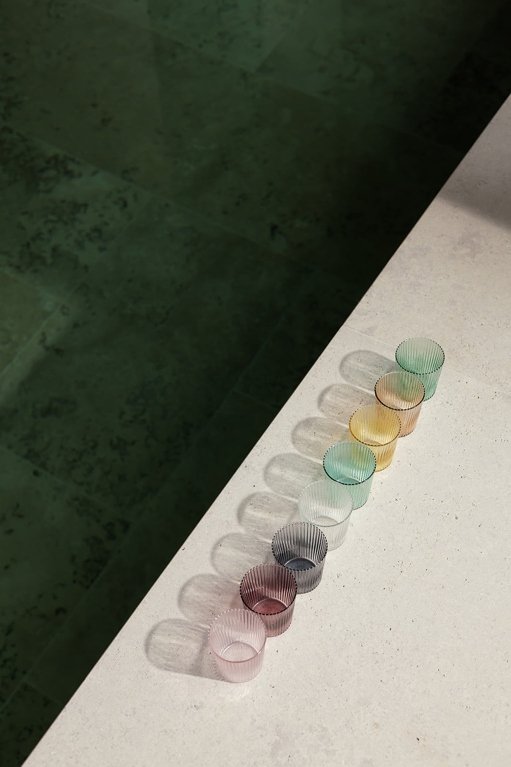 Ribbed Gläser Broome– Set aus 2 Stück 
