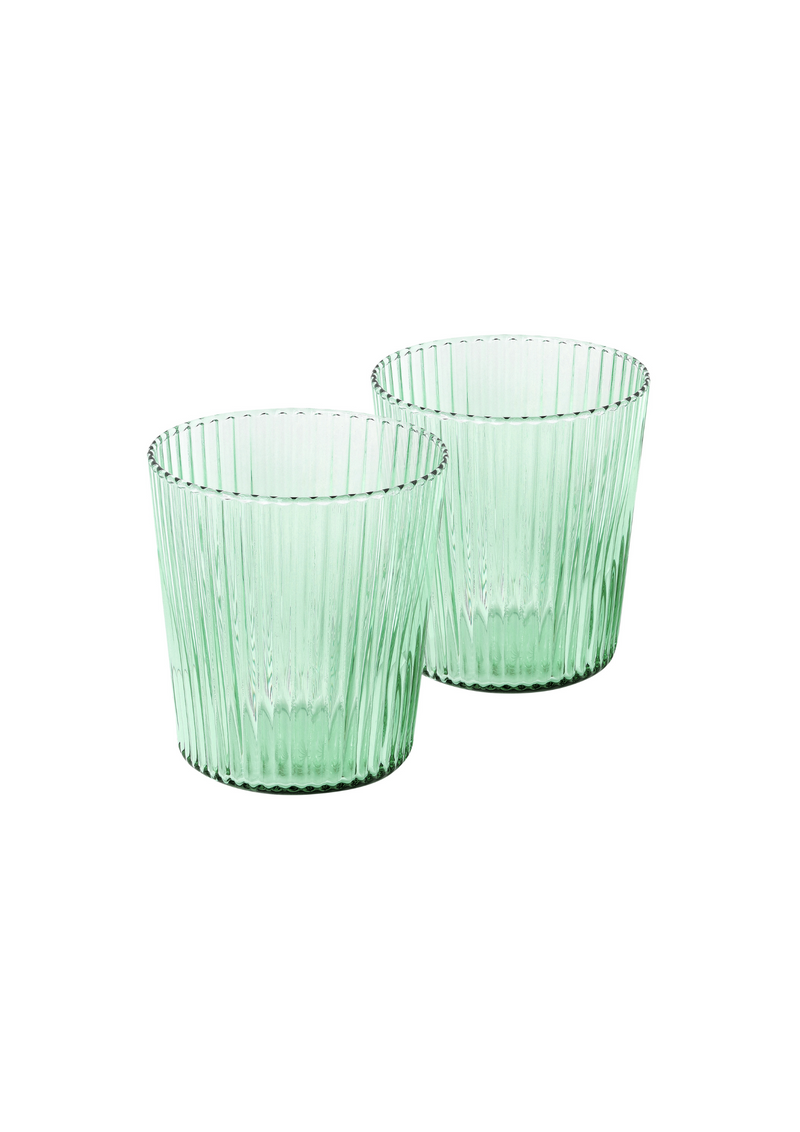 Ribbed Glasses Bondi - Set of 2 pieces