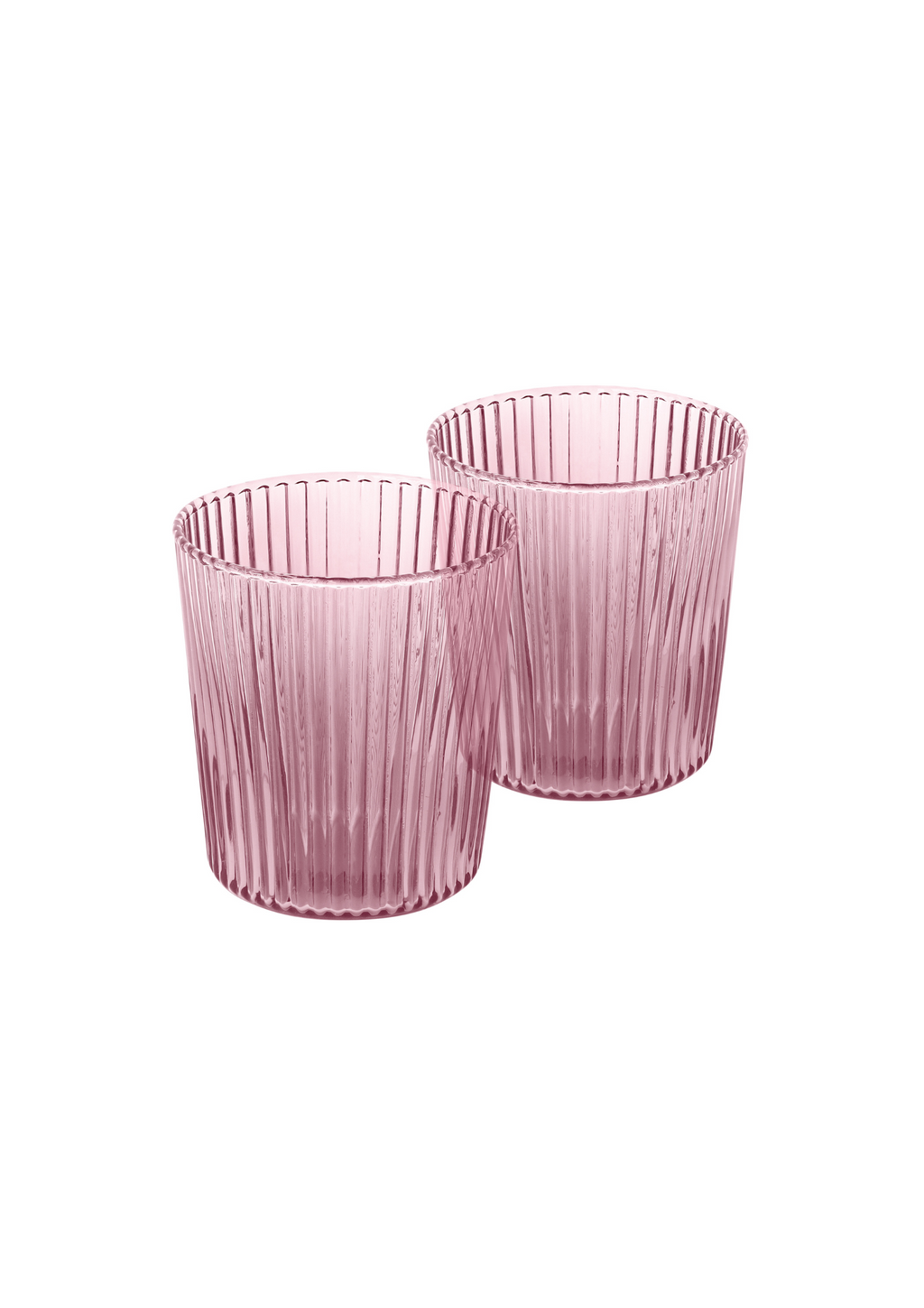 Ribbed Gläser Broome– Set aus 2 Stück 
