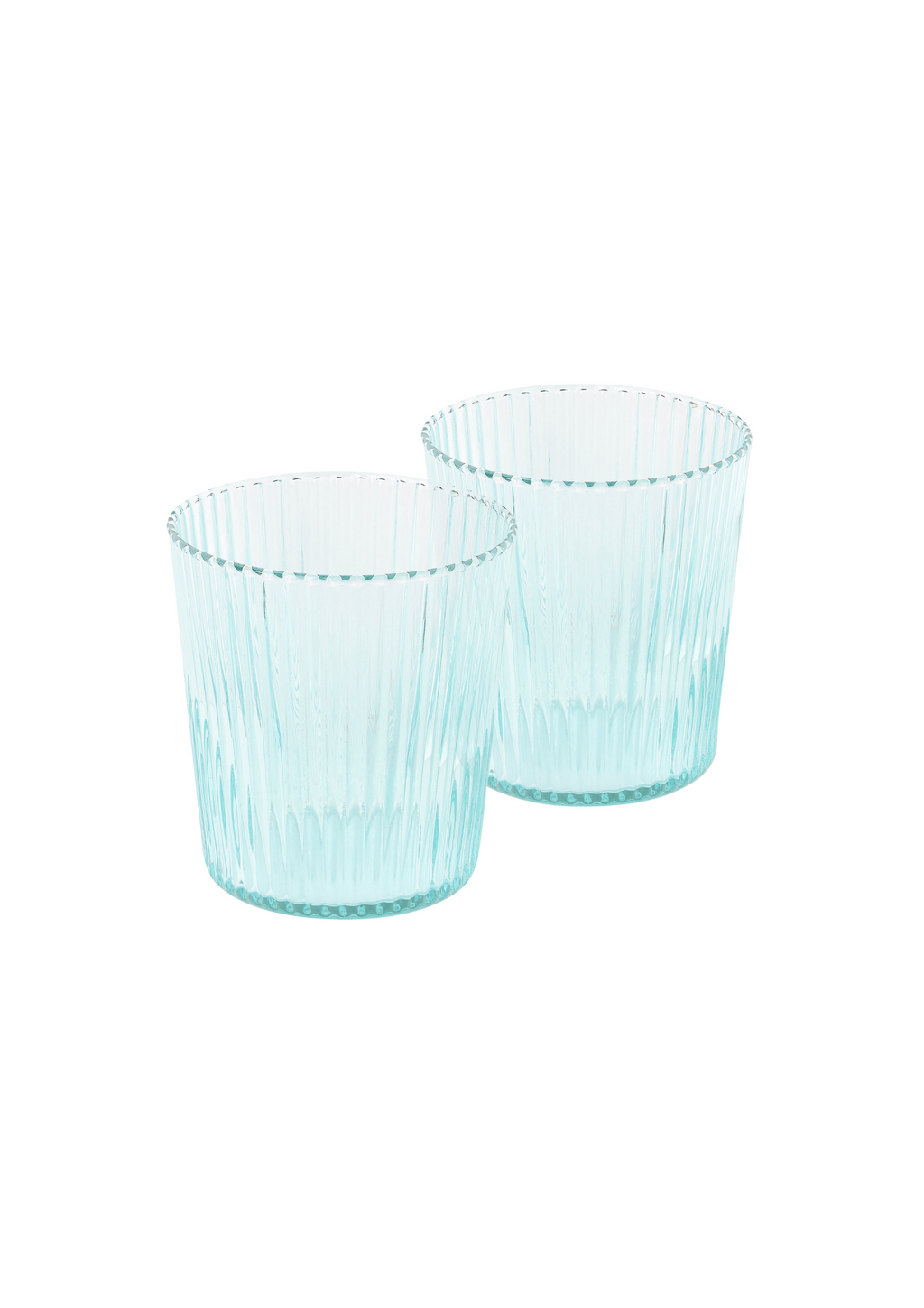 Ribbed Gläser Lucky– Set aus 2 Stück 